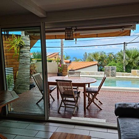 Casa vue mer avec sa piscine privée Saint-Leu Extérieur photo