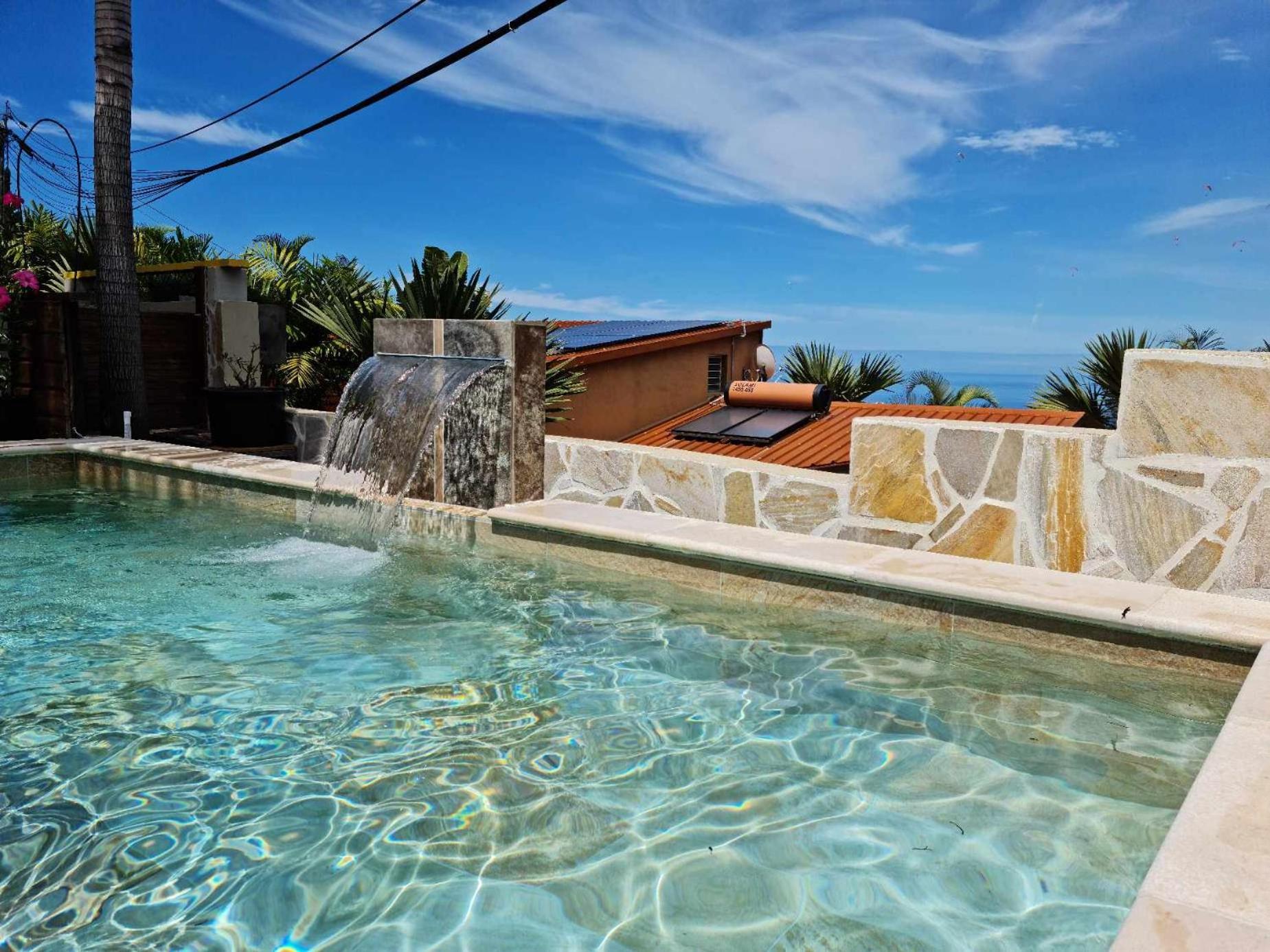 Casa vue mer avec sa piscine privée Saint-Leu Extérieur photo