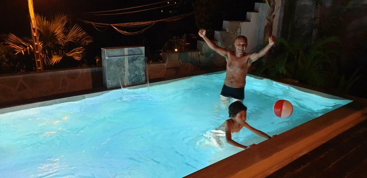 Casa vue mer avec sa piscine privée Saint-Leu Extérieur photo